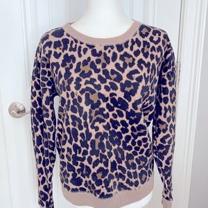 J. CREW Top. NWOT Animal Print. Size S